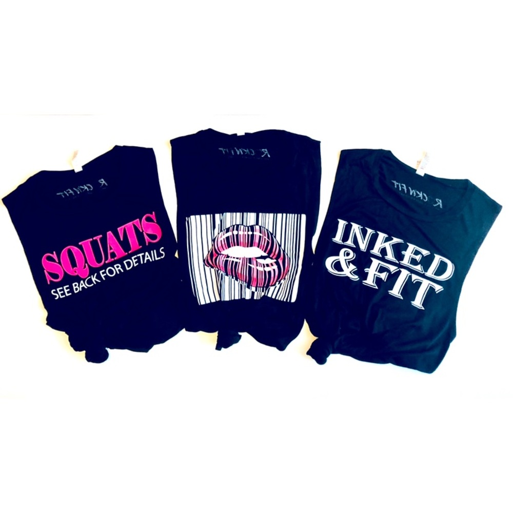 Fitness Tank tops - 6 for $20!! S, M, L